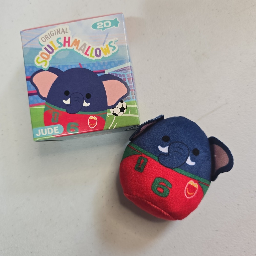 McDonald's FIFA Squishmallows Jude #6 Plush Toy